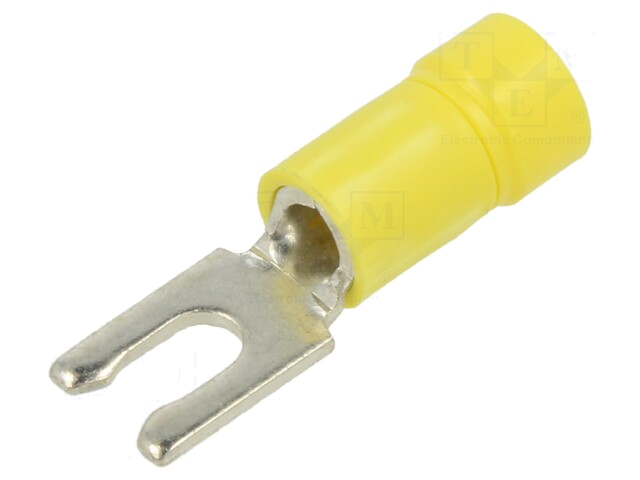 Uiteinde: vork; Ø: 3,5mm; 4÷6mm2; klemmen; voor draad; geïsoleerd Uiteinde: vork; Ø: 3,5mm; 4÷6mm2; klemmen; voor draad; geïsoleerd